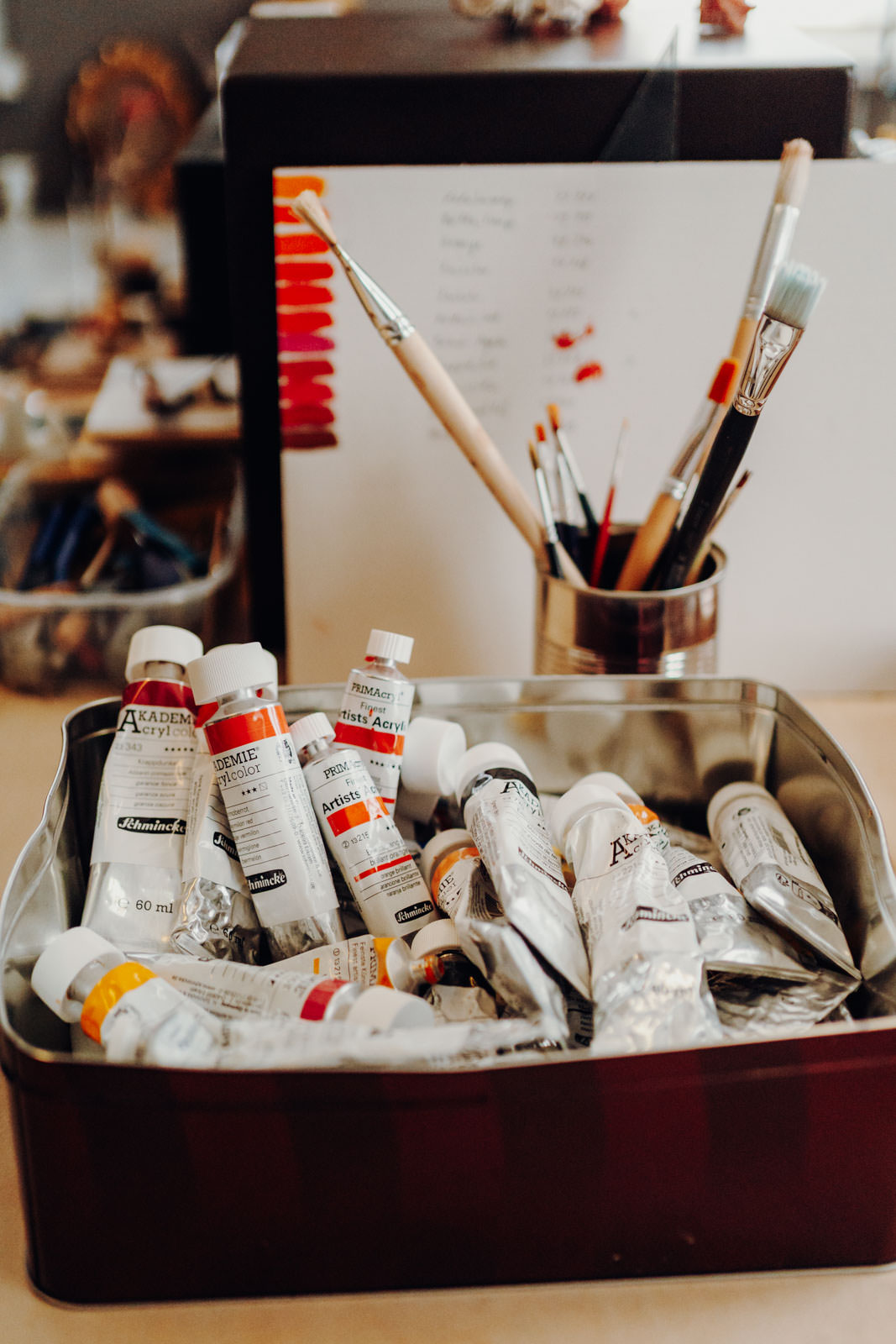 Farben für die Kunst