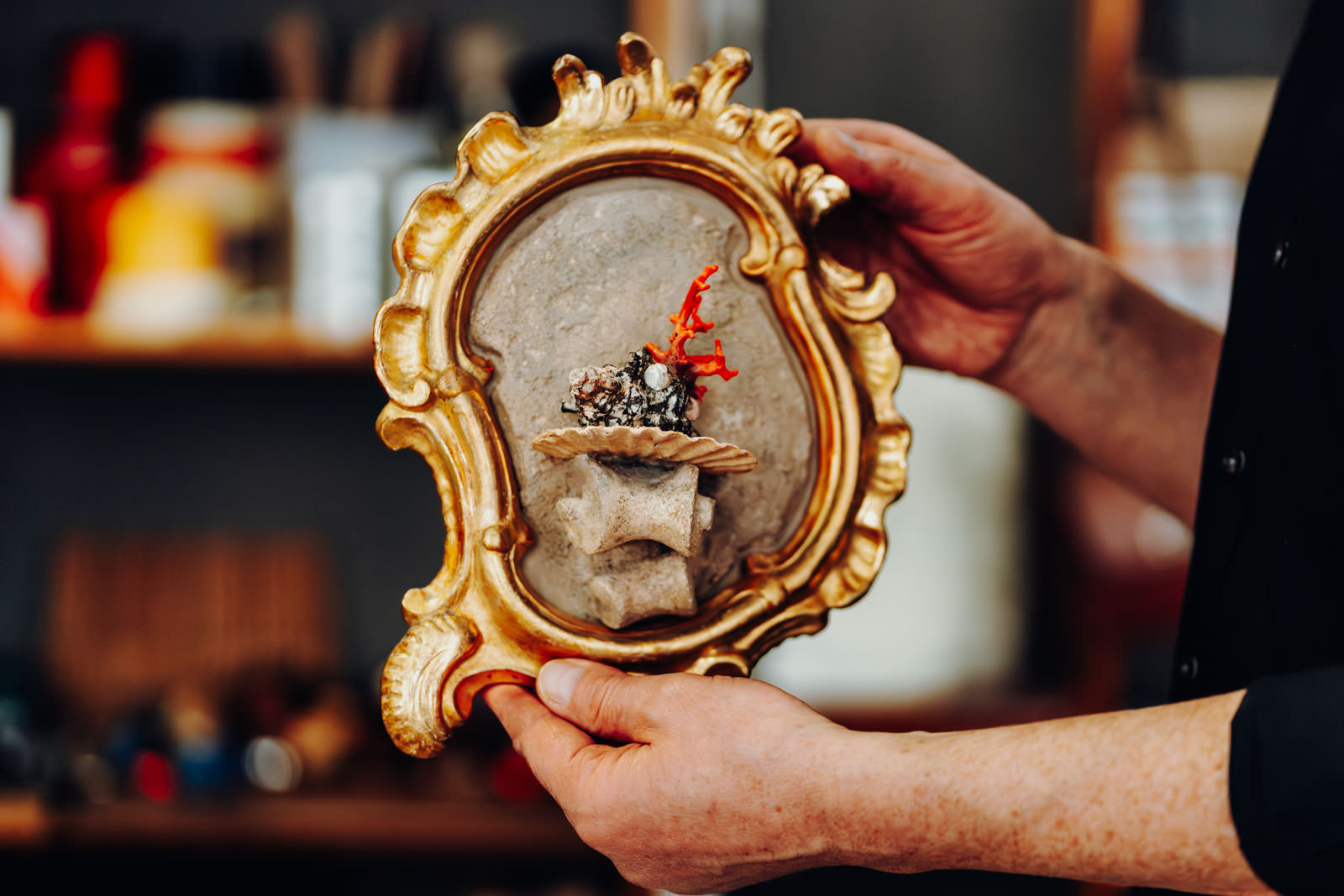 Kunstobjekt Korallen